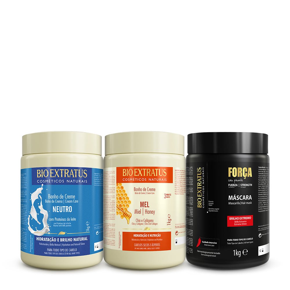 Cronograma Cabello Poroso 1Kg - Bio Extratus Cosméticos Naturales