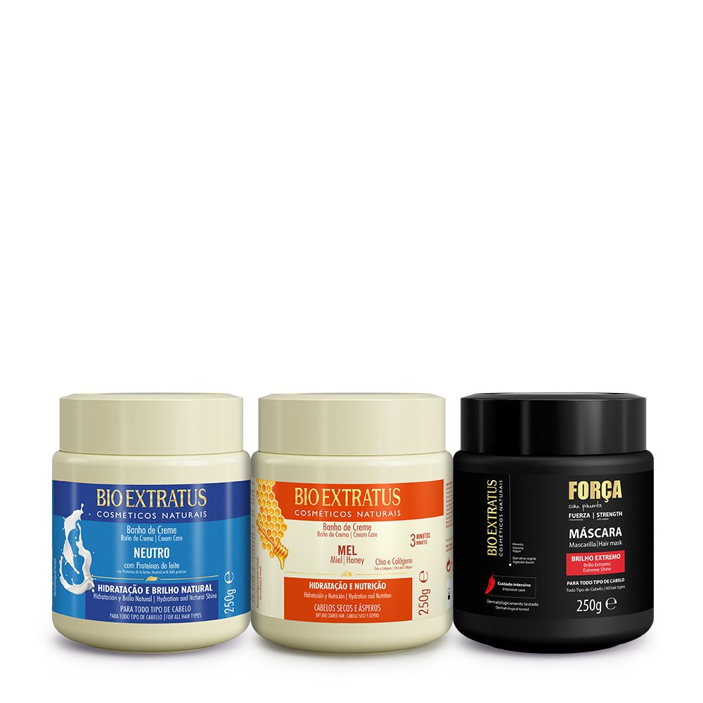 Cronograma Cabello Poroso 250g - Bio Extratus Cosméticos Naturales