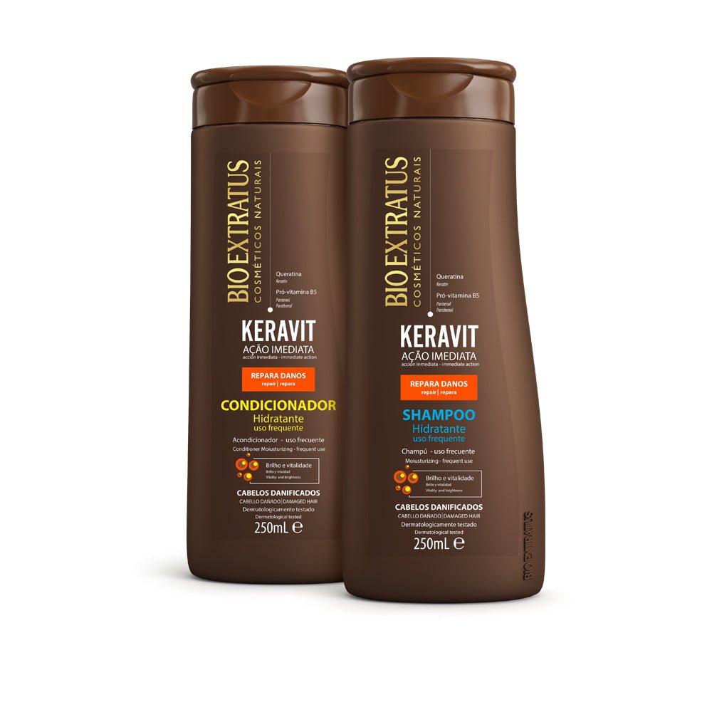 Kit Keravit Champú y Acondicionador - Bio Extratus Cosméticos Naturales