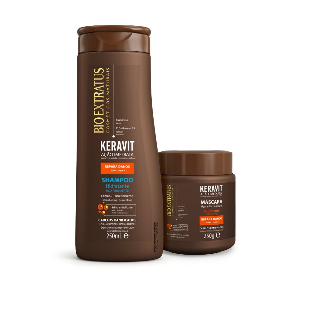 Kit Keravit Champú y Mascarilla - Bio Extratus Cosméticos Naturales
