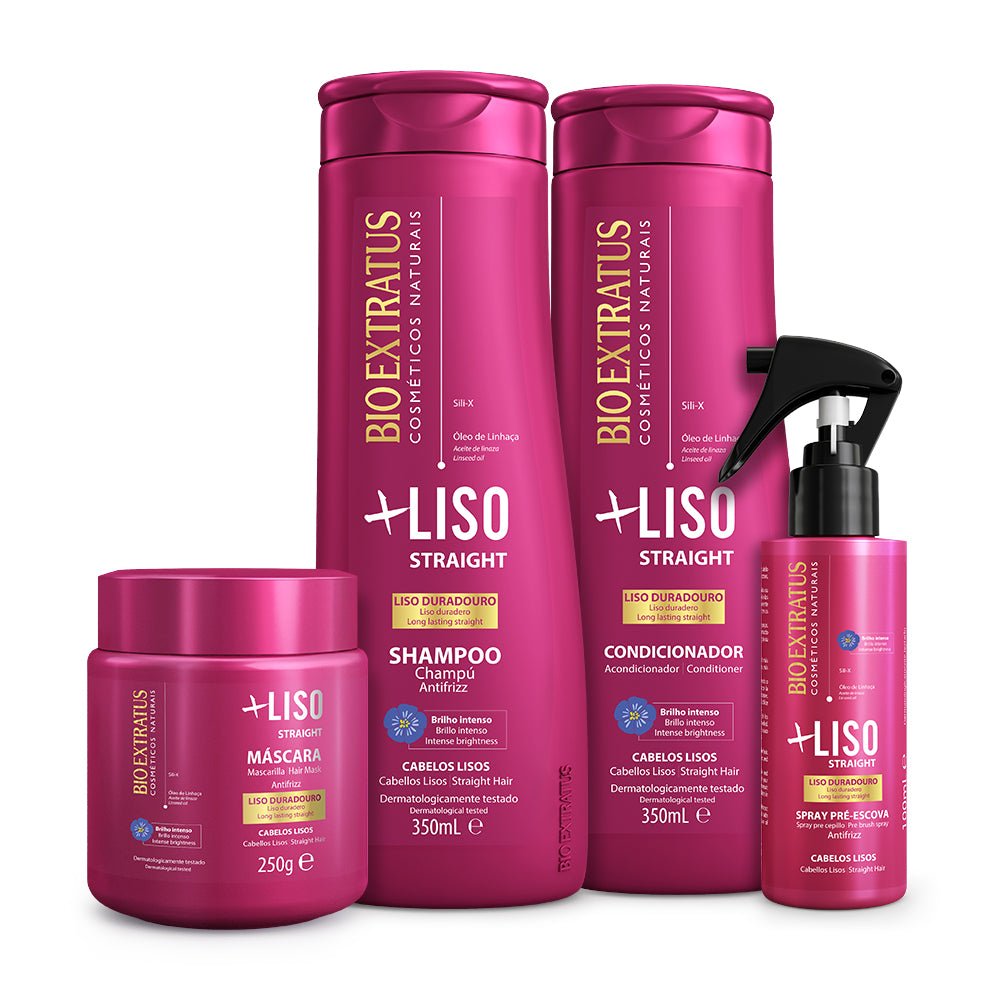 Kit +Liso - Bio Extratus Cosméticos Naturales