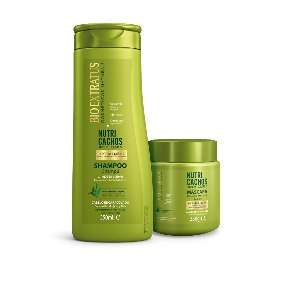 Kit Nutri Rizos Champú y Mascarilla - Bio Extratus Cosméticos Naturales