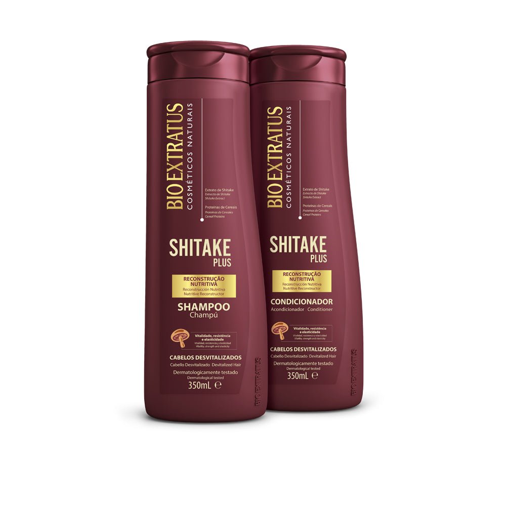 Kit Shitake Champú y Acondicionador - Bio Extratus Cosméticos Naturales