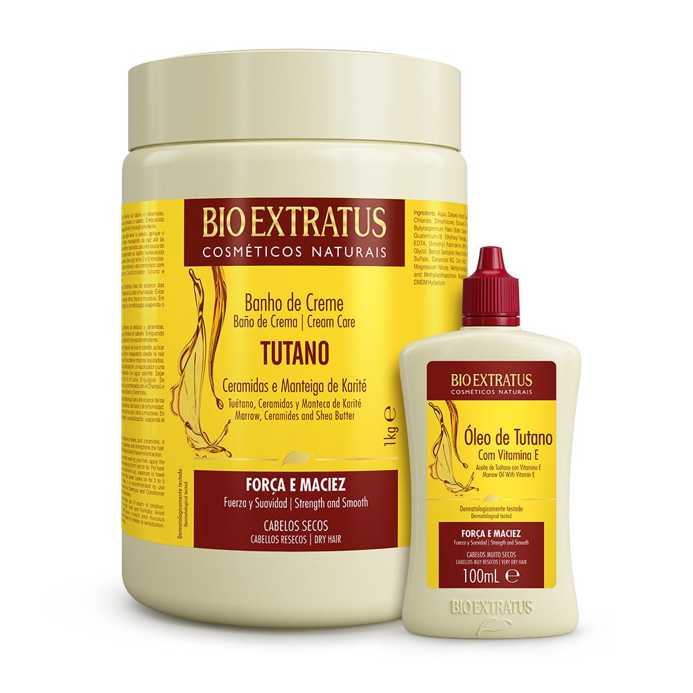 Kit Tuetano Baño de Crema y Aceite - Bio Extratus Cosméticos Naturales