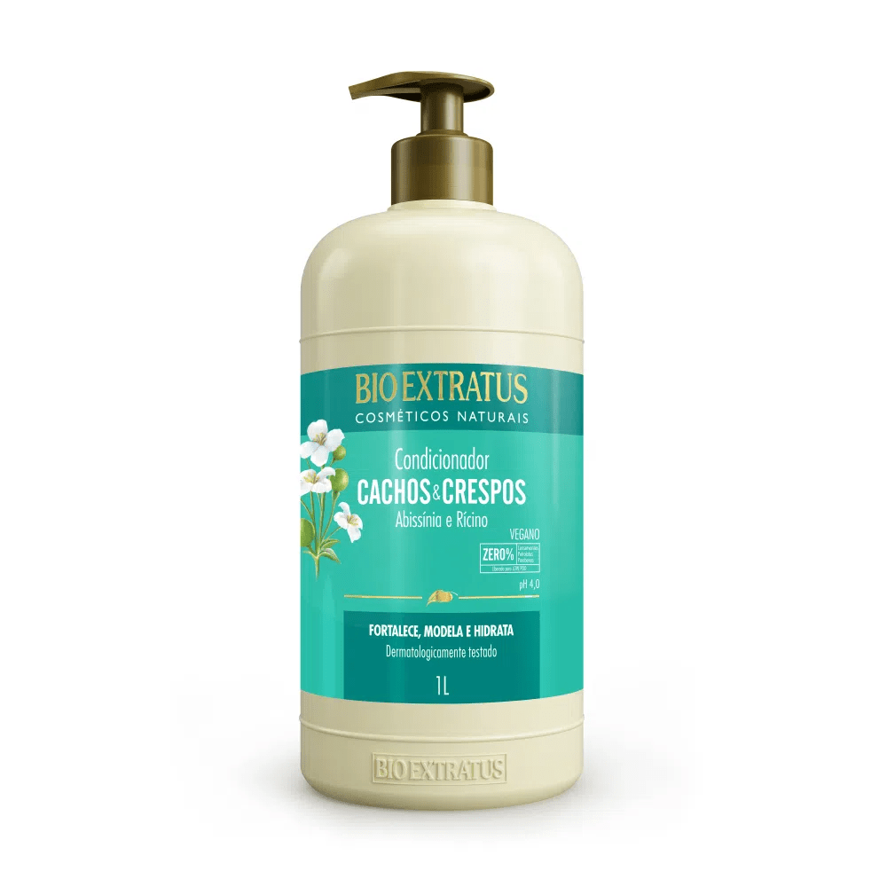 Acondicionador Rizos y Crespos 1L - Bio Extratus Cosméticos Naturales