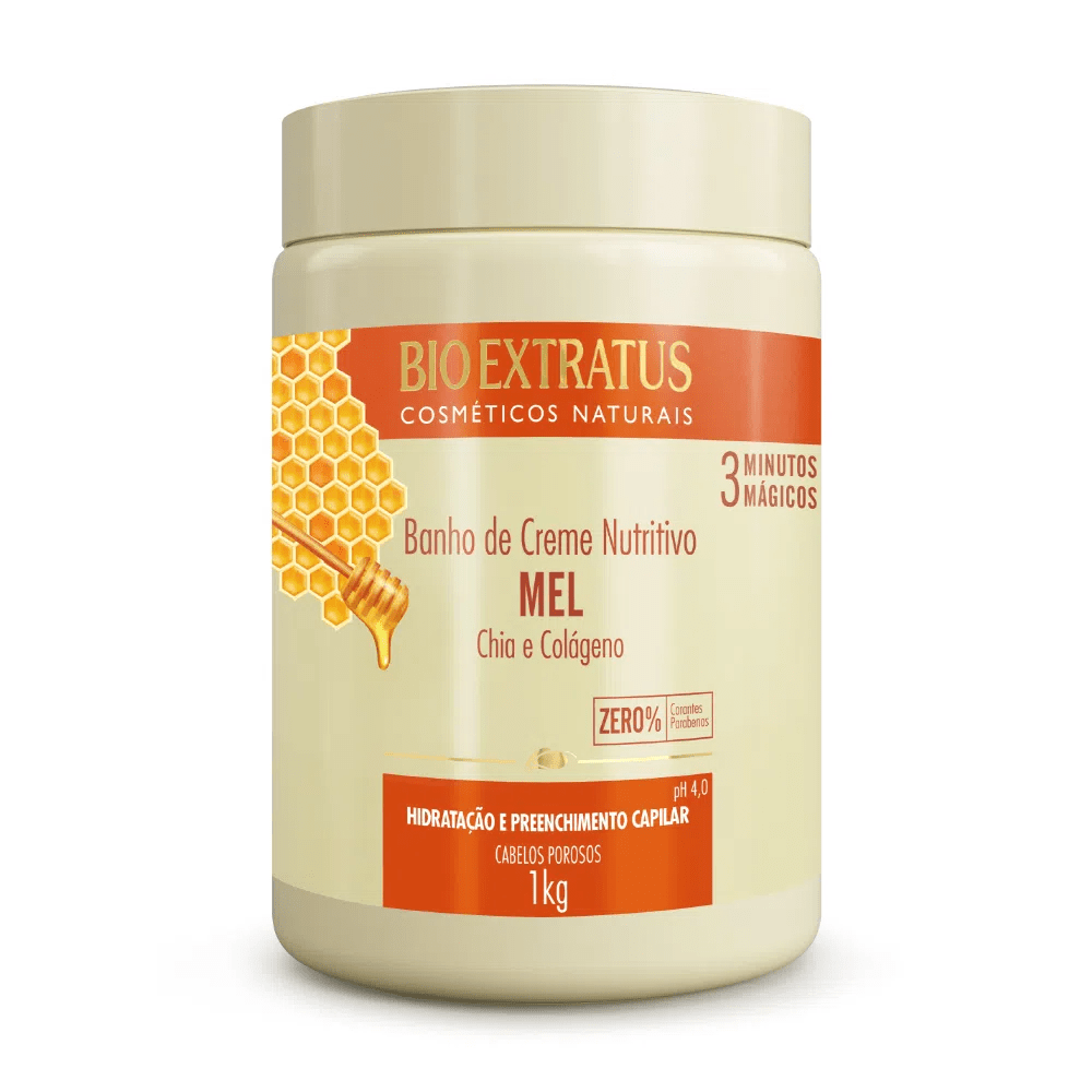 Baño de Crema Miel 1Kg - Bio Extratus Cosméticos Naturales