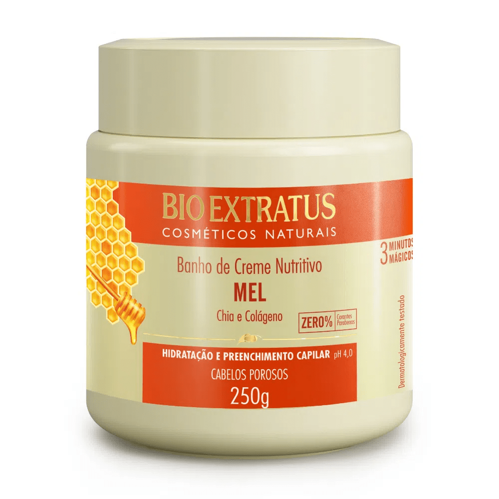 Baño de Crema Miel 250g - Bio Extratus Cosméticos Naturales
