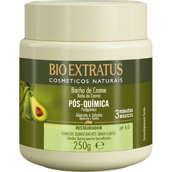 Baño de Crema Post Química 250g - Bio Extratus Cosméticos Naturales