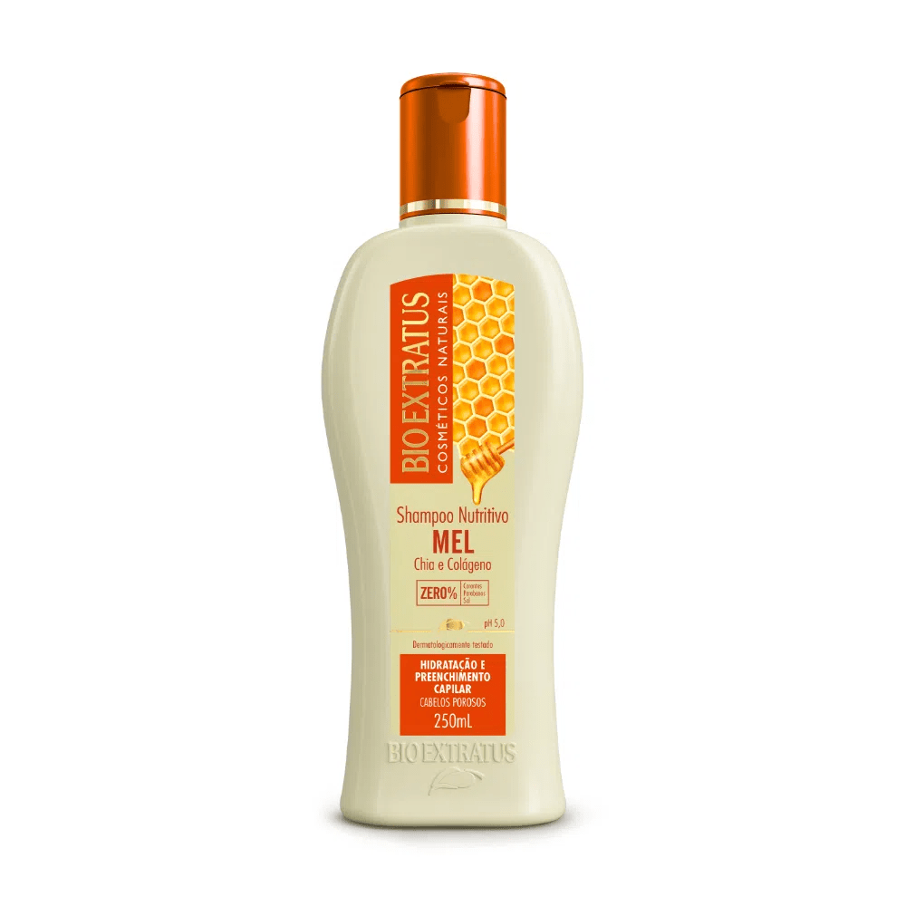 Champú Miel 250mL - Bio Extratus Cosméticos Naturales