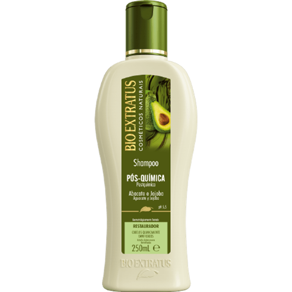 Champú Post Química 250mL - Bio Extratus Cosméticos Naturales