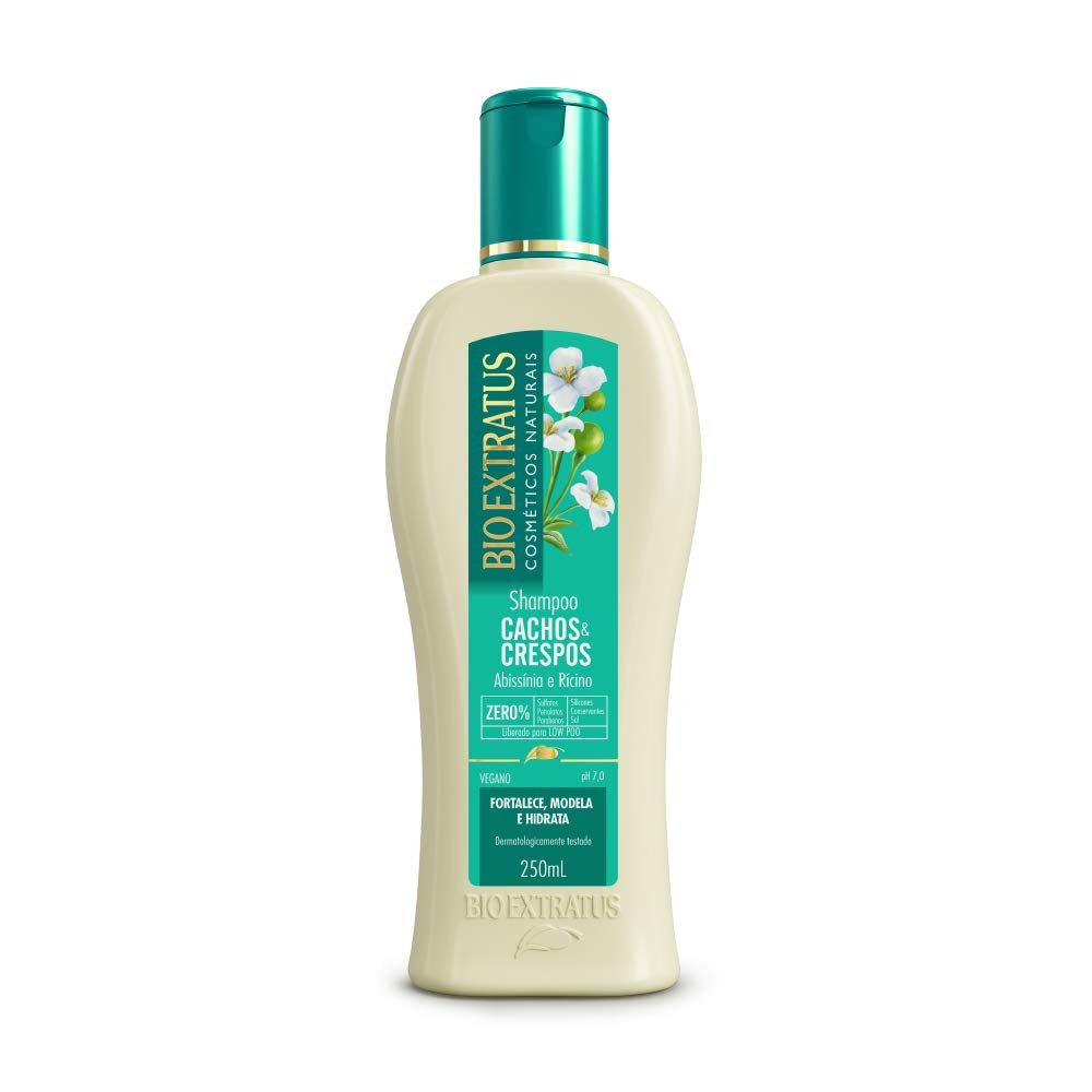 Champú Rizos y Crespos 250mL - Bio Extratus Cosméticos Naturales