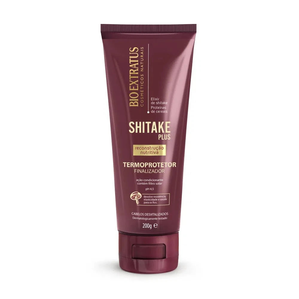 Finalizador Termoprotector Shitake 200g - Bio Extratus Cosméticos Naturales