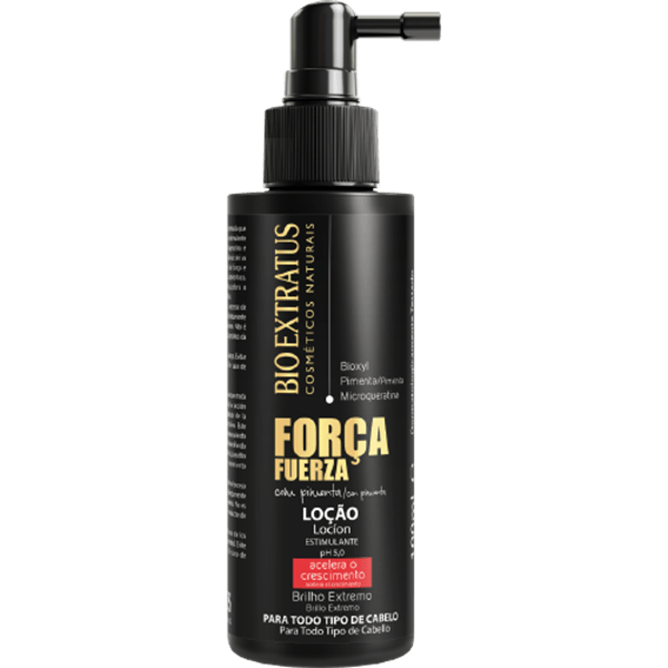 Loción Fuerza Con Pimienta 100mL - Bio Extratus Cosméticos Naturales