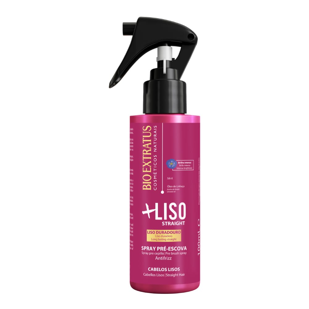 Spray Finalizador +Liso 100mL - Bio Extratus Cosméticos Naturales