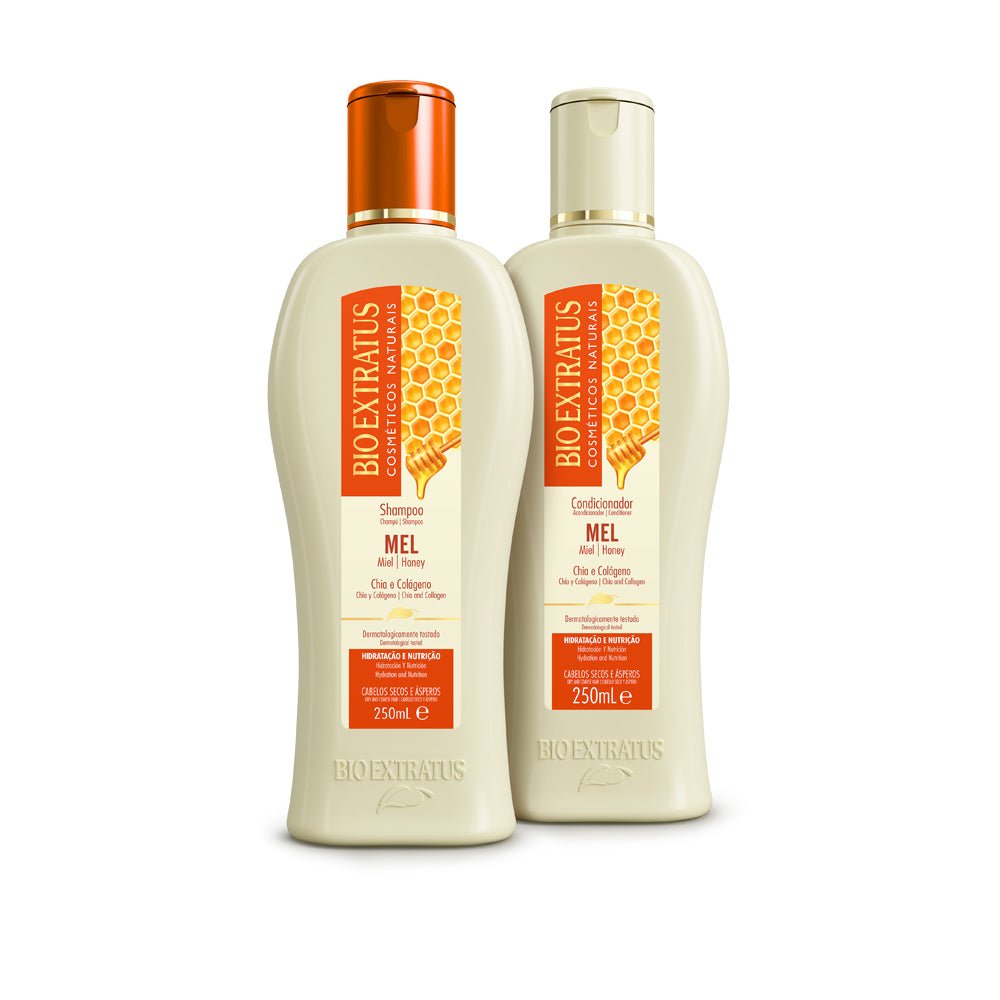 Kit Miel Champú y Acondicionador - Bio Extratus Cosméticos Naturales