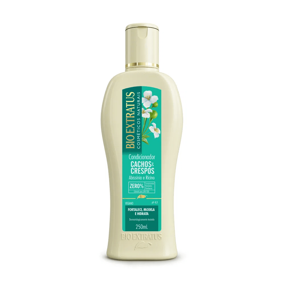 Acondicionador Rizos y Crespos 250mL - Bio Extratus Cosméticos Naturales