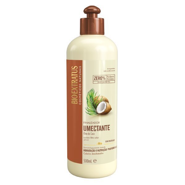 Finalizador Humectante Coco 500mL - Bio Extratus Cosméticos Naturales